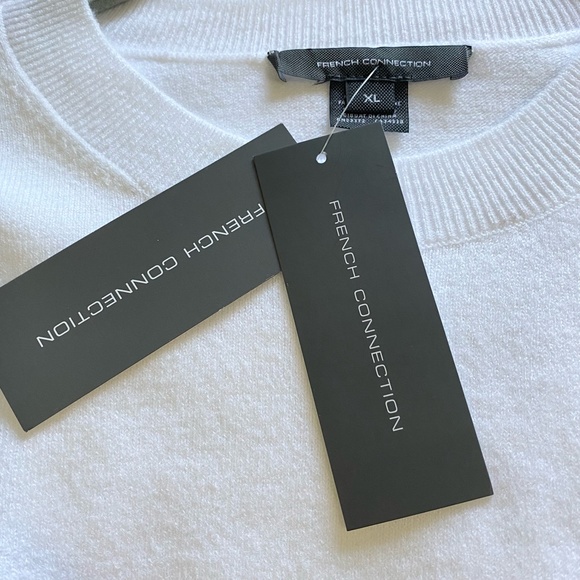 French Connection Crewneck Sweater XL (NWT) - Picture 6 of 7